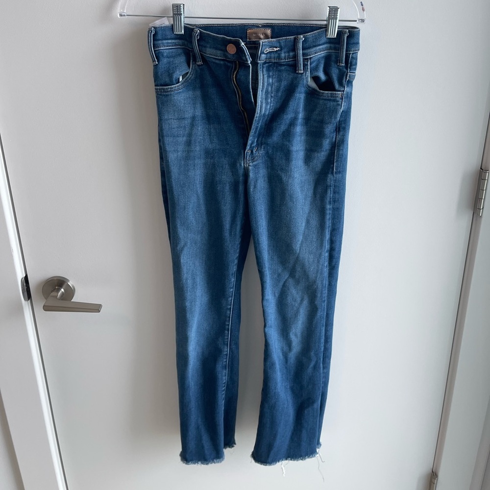 Mother The Hustler Ankle Frey Jeans